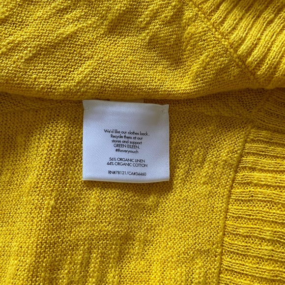 EILEEN FISHER Asymmetric Women Short Sleeve Top M - Picture 8 of 9